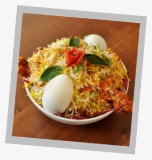 Food Is For Eating, And Good Food Is To Be Enjoyed - Chicken Biryani With Plate