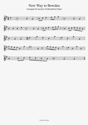 New Way To Bowden Sheet Music 1 Of 1 Pages - Sheet Music