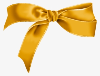 Happy Holidays From The Ats Family & Friends - Gold Christmas Bow Png