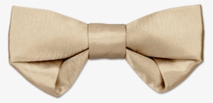 Folding In Champagne Gold Bow Tie - Bow Tie