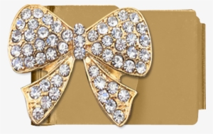 Gold Bling Bow - Wallet