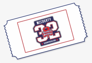 Mccourty Dropkicks The Twin Cities Raffle Ticket - Arizona