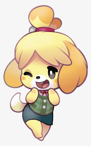 Isabelle From Animal Crossing Stickers - Isabelle Animal Crossing Fanart