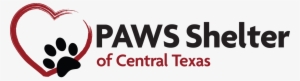 Cropped Cropped Cropped Paws Logorefresh Final Horizontal - Paws Shelter Of Central Texas
