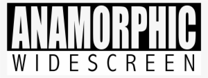 Anamorphic Widescreen Logo Png Transparent - Widescreen 16 9 Logo