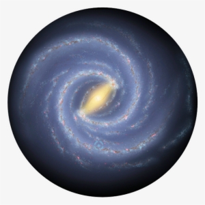 The Galaxy Map - Milky Way Galaxy Black Hole