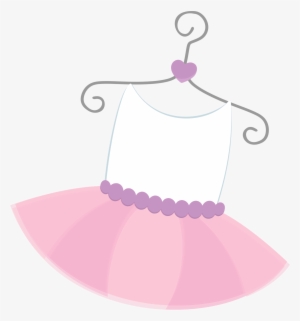 Clip Black And White Download Iiumeur Uqheg Png Ballet - Clip Art Of Baby Doll Pink Dress