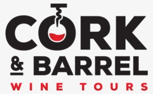 cork and barrel wine tours - graphic design