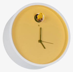 The Designer Cuckoo Clock - Horloge Cuckoo Plex, Diamantini & Domeniconi Orange