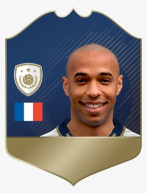 Fifa 18 Icon Thierry Henry Fut Card Png - Henry Fifa 18 Card