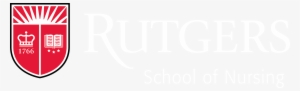 Rutgers Son Logo, White With Red Shield - Rutgers University Logo