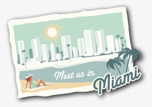 2015 Ata Conference - Illustrated Beach Postcard