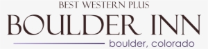 Best Western Plus Boulder Inn Logo - Parallel