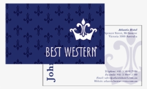 Best Western Rebrand, Business Card - Paw