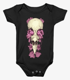Bird Skull Baby Onesy - Baby Outdoor Onesies