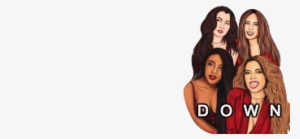 support this campaign by adding to your profile picture - fifth harmony down png