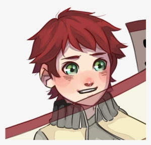 I Don't Really Get Why People Think He Looks Like Gaara - Red Hair Green Eyes Anime Boy