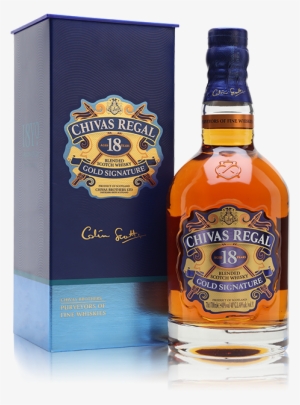 Chivas Regal 18 Year Old Bottle With Gift Box - Chivas Regal 18