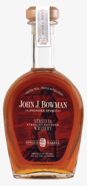 Bowman Bottle - John J. Bowman Single Barrel Bourbon Whiskey - 750