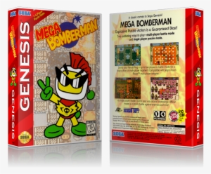 Genesis Mega Bomberman Sega Megadrive Replacement Game - Mega Bomberman [sega Genesis, 1994]