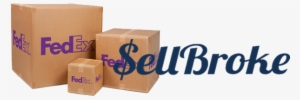 Fedex Boxes Png Vector Royalty Free - Fedex