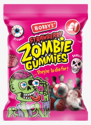 Zombie Gummies Pack Render - Bobbys