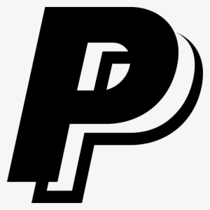 Png File Svg - Paypal Logo Black And White