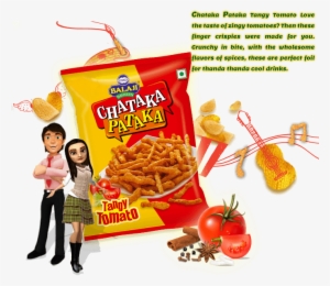 Chataka Pataka Tangy Tomato - Balaji Wafers