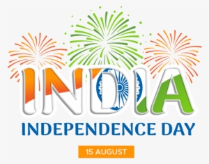 India Independence Day On The Background Of Fireworks - 15 August Background Png
