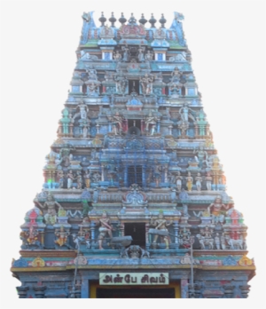 Moolavar & Entrance Gopuram - Hindu Temple