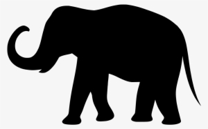 Download Png - Circus Elephant Clipart Black And White