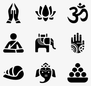 Solid Hindu Elements - India Icons