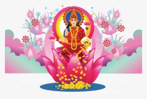 Ganesh Vector Laxmi Clip Art Freeuse - Culture Indian Traditions