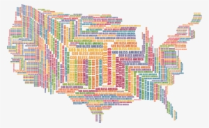 God Bless America Map