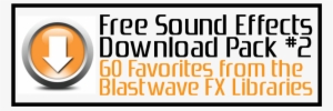 Bwfx Free Download Pack - Sound Effect