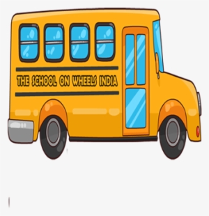 Orange School Bus Clipart