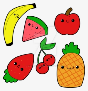 Chibi Fruits By Sambeawesome On Deviantart Banner Download - Chibi Fruits