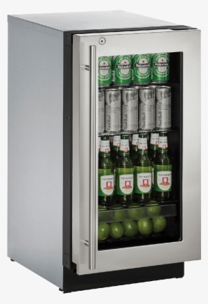 3018rgl 18” Glass Door Refrigerator - 18 Refrigerator