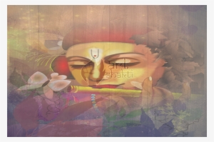 Abstract Lord Krishna Background - Modern Art