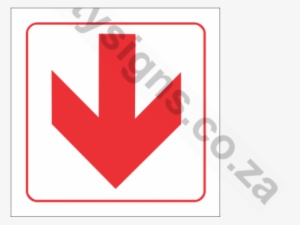 Red Arrow Location Of Fire Fighting Equipment Safety - Sign