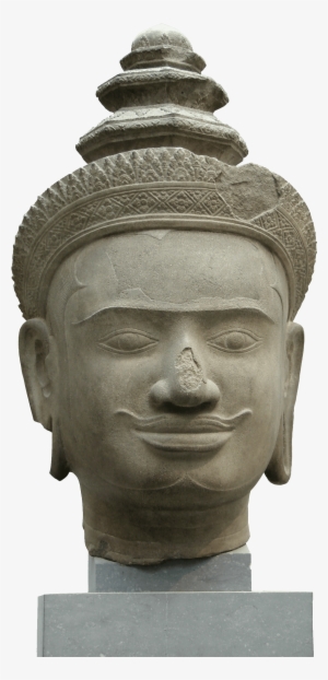 Head Of Vishnu, 925 Ce Khmer - Guimet Banteay Srei