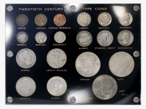 19 Coin 20th Century Type Set In Capital Plastic - Uncirculated Coin