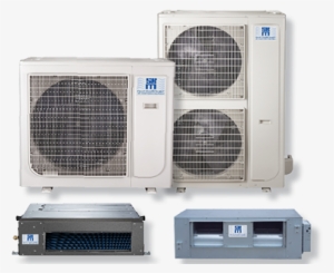 The Ducted Mini Split System From Skm Consists Of Rx - Midea Premier Hyper 9,000 Btu Ducted Heat Pump Air