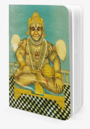Dailyobjects Indian Mythology Hanuman Necklace A6 Notebook - Sitting