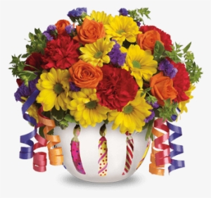 Brilliant Birthday Blooms - Flowers Gift