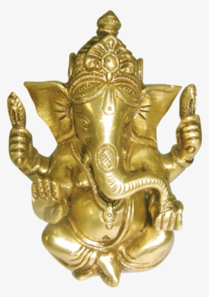 Ganpati Png Download - Gold Ganesh Idol Png