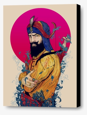 Guru Hargobind Sahib Ji Sache Patshah - Sikh Artist