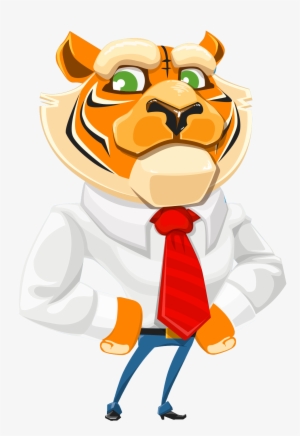Tiger Vector Png Transparent Image - Cartoon
