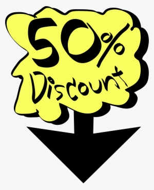 This Free Icons Png Design Of 50% Discount