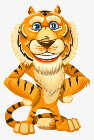 Tiger Vector Png Download - Portable Network Graphics